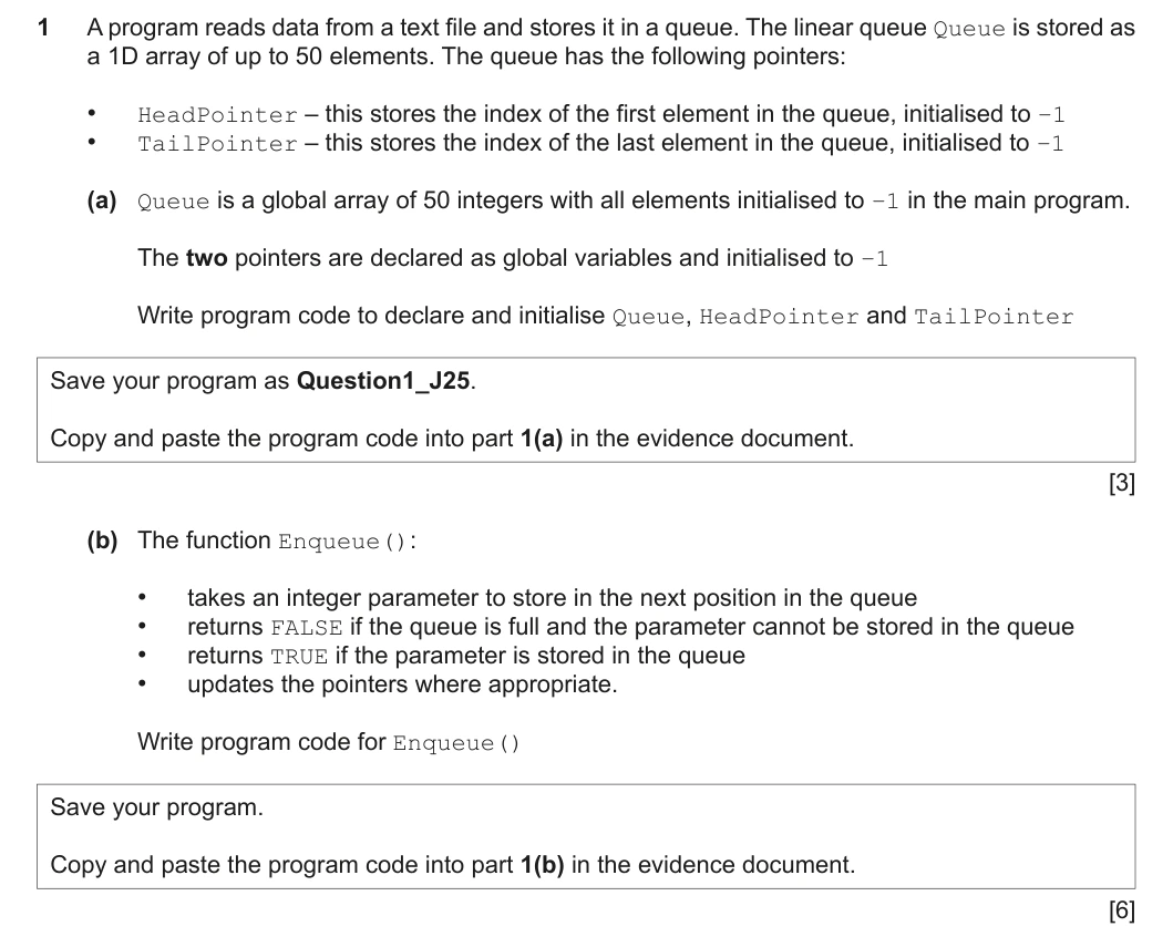 9618/43/M/J/25 question 1