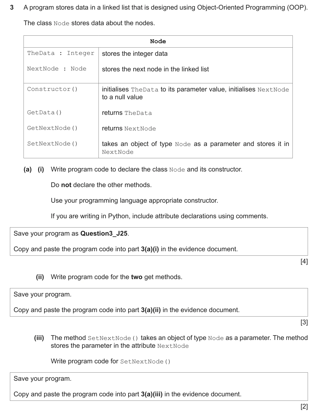 9618/43/M/J/25 question 3