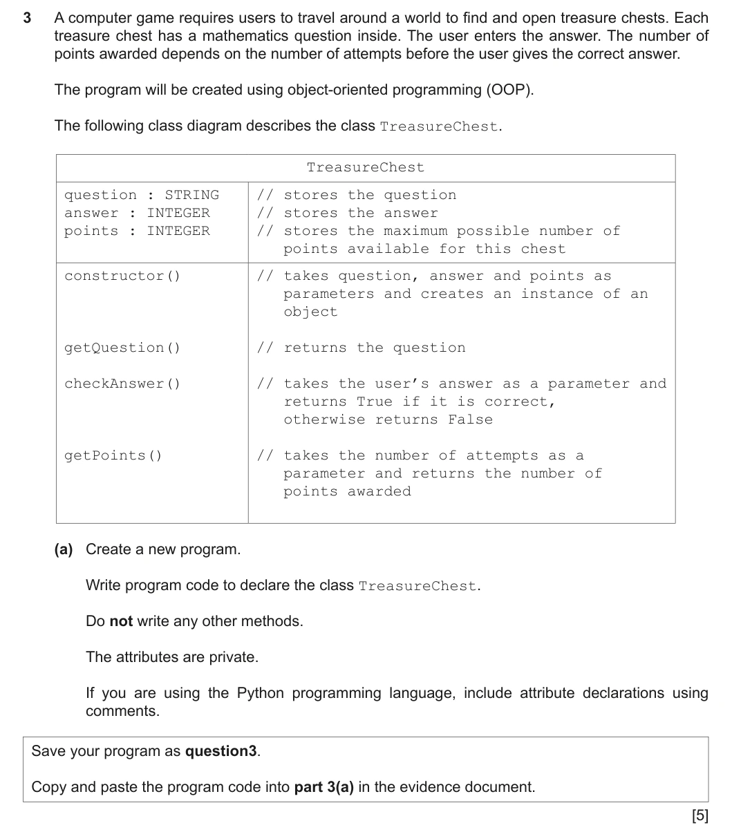 9618/42/M/J/21 question 3