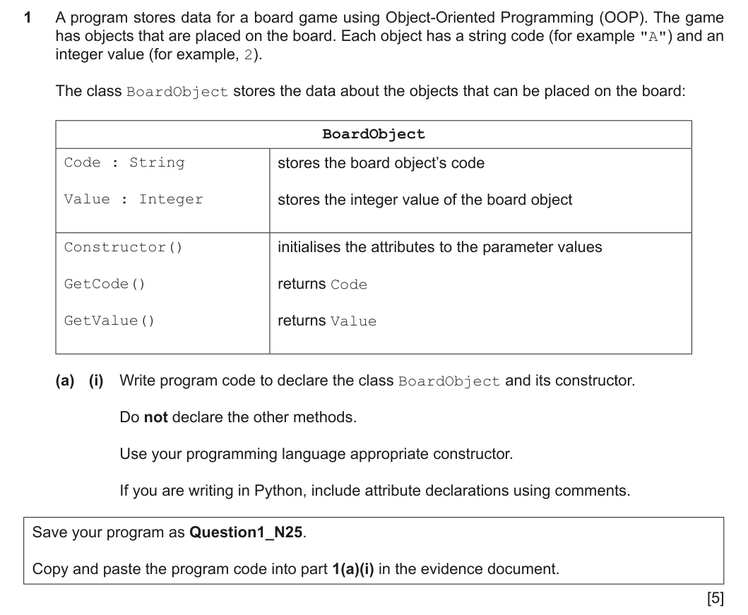 9618/43/O/N/25 question 1