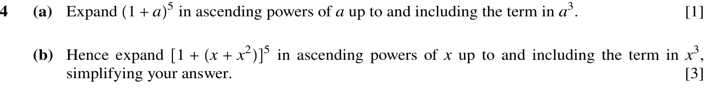 9709/13/M/J/20 question 4