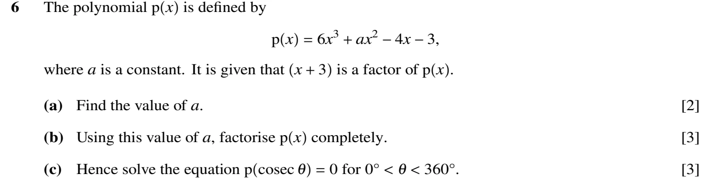 9709/22/M/J/20 question 6