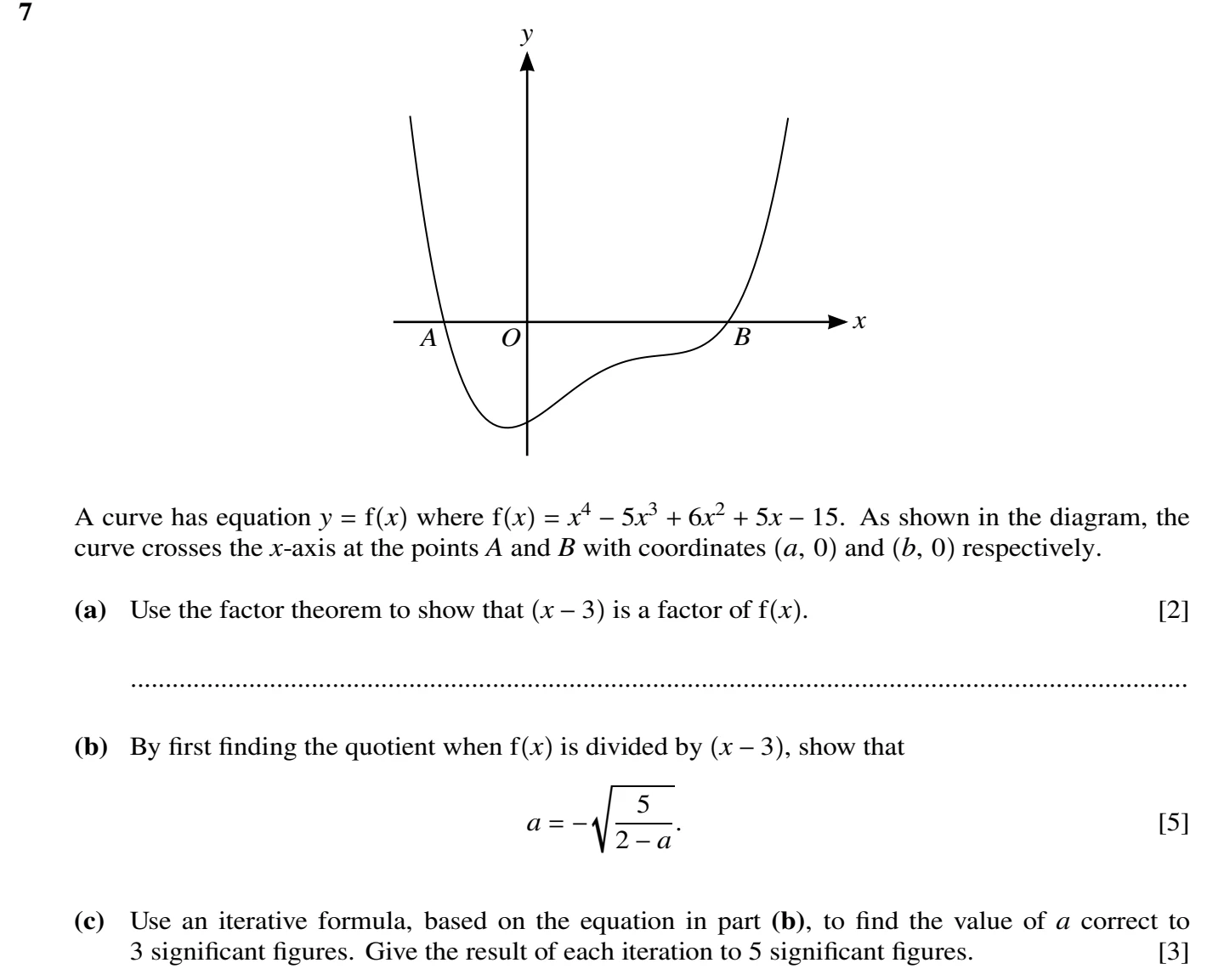 9709/22/O/N/20 question 7