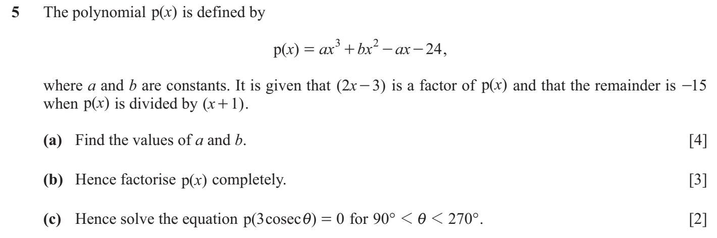 9709/21/M/J/25 question 5