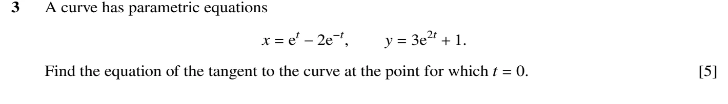 9709/21/M/J/20 question 3