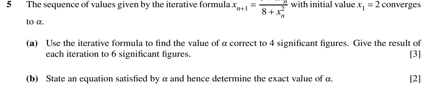 9709/23/O/N/20 question 5