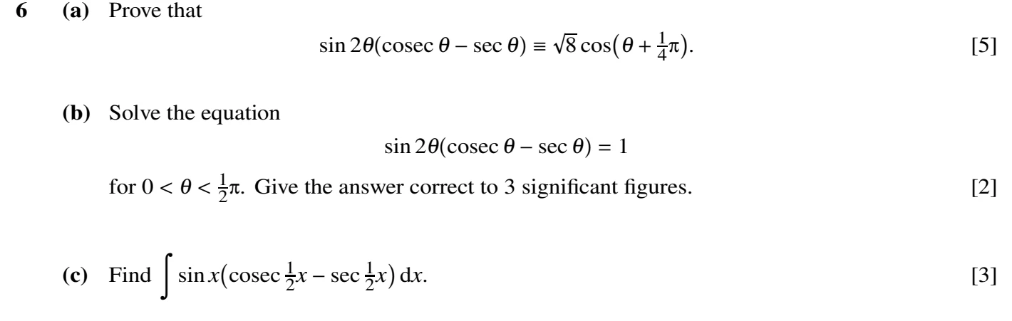 9709/21/M/J/20 question 6