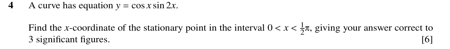 9709/32/M/J/20 question 4