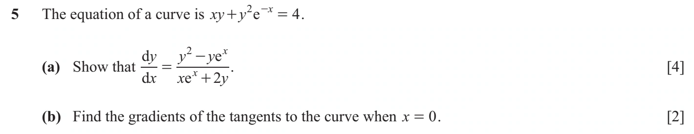 9709/33/M/J/25 question 5