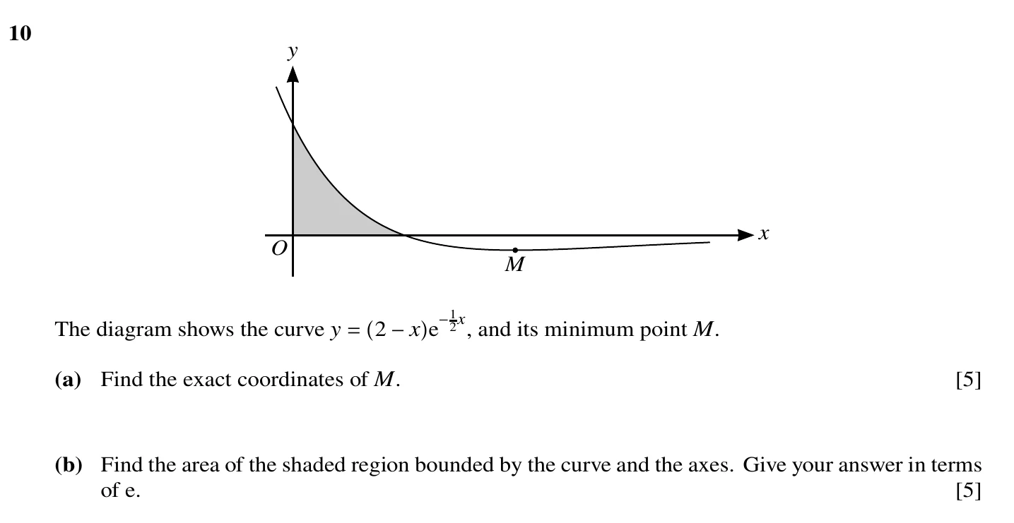 9709/31/O/N/20 question 10