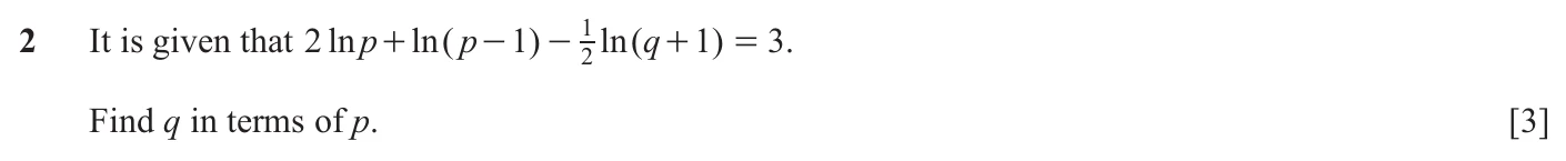 9709/31/M/J/25 question 2