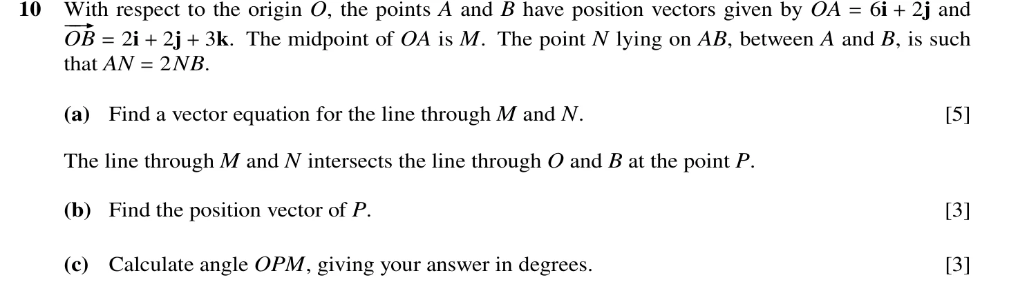 9709/32/M/J/20 question 10