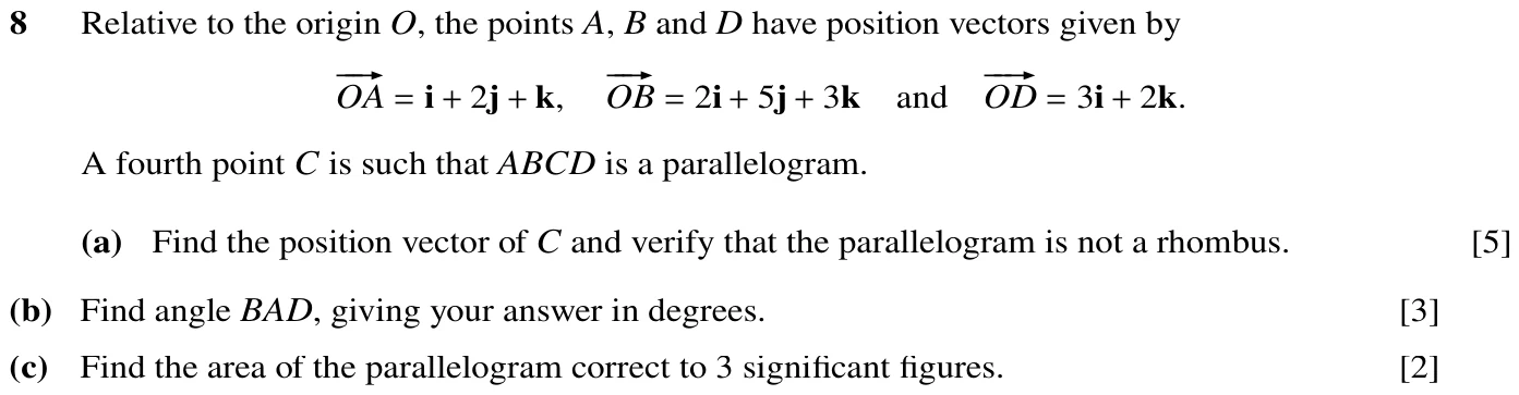 9709/33/M/J/20 question 8