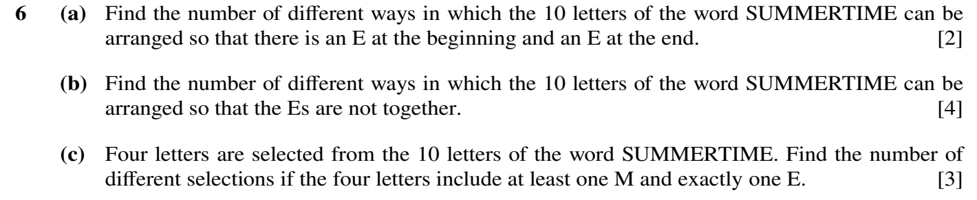 9709/52/M/J/20 question 6