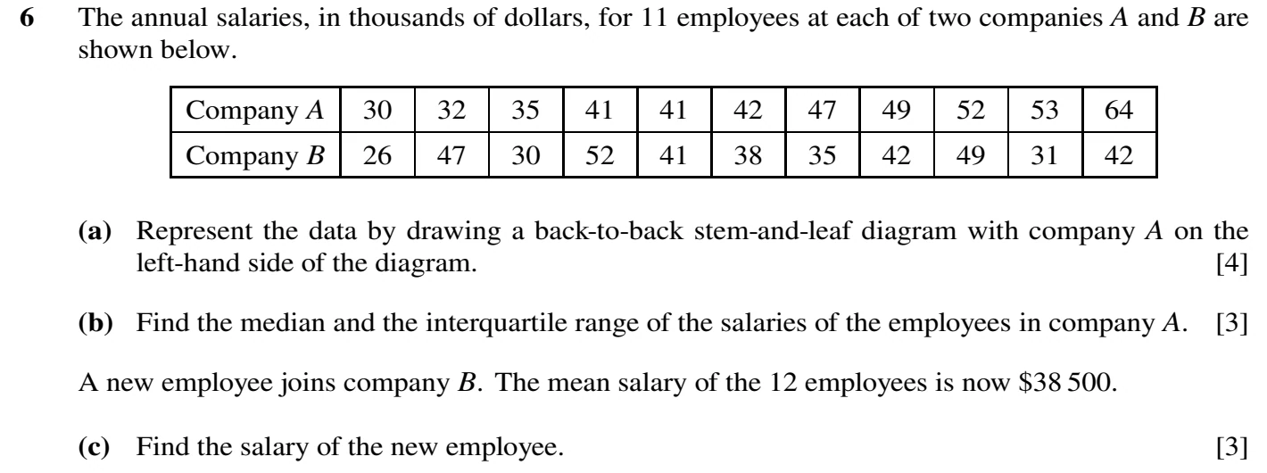 9709/53/M/J/20 question 6