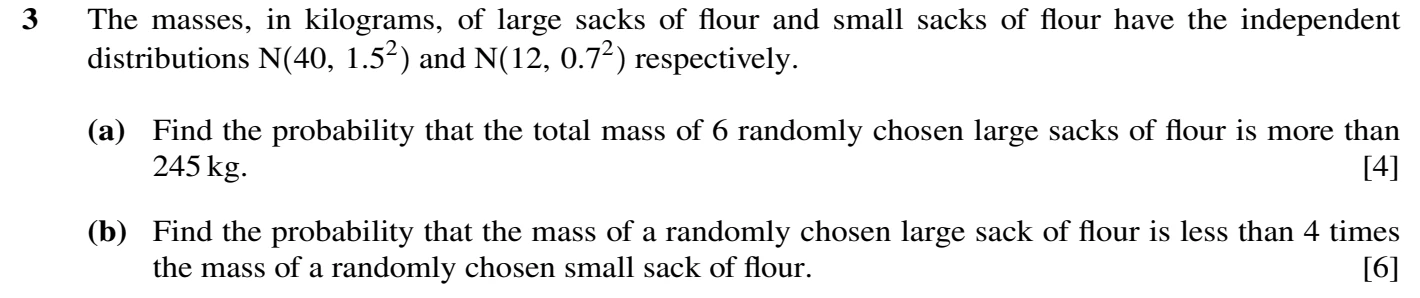 9709/61/M/J/20 question 3
