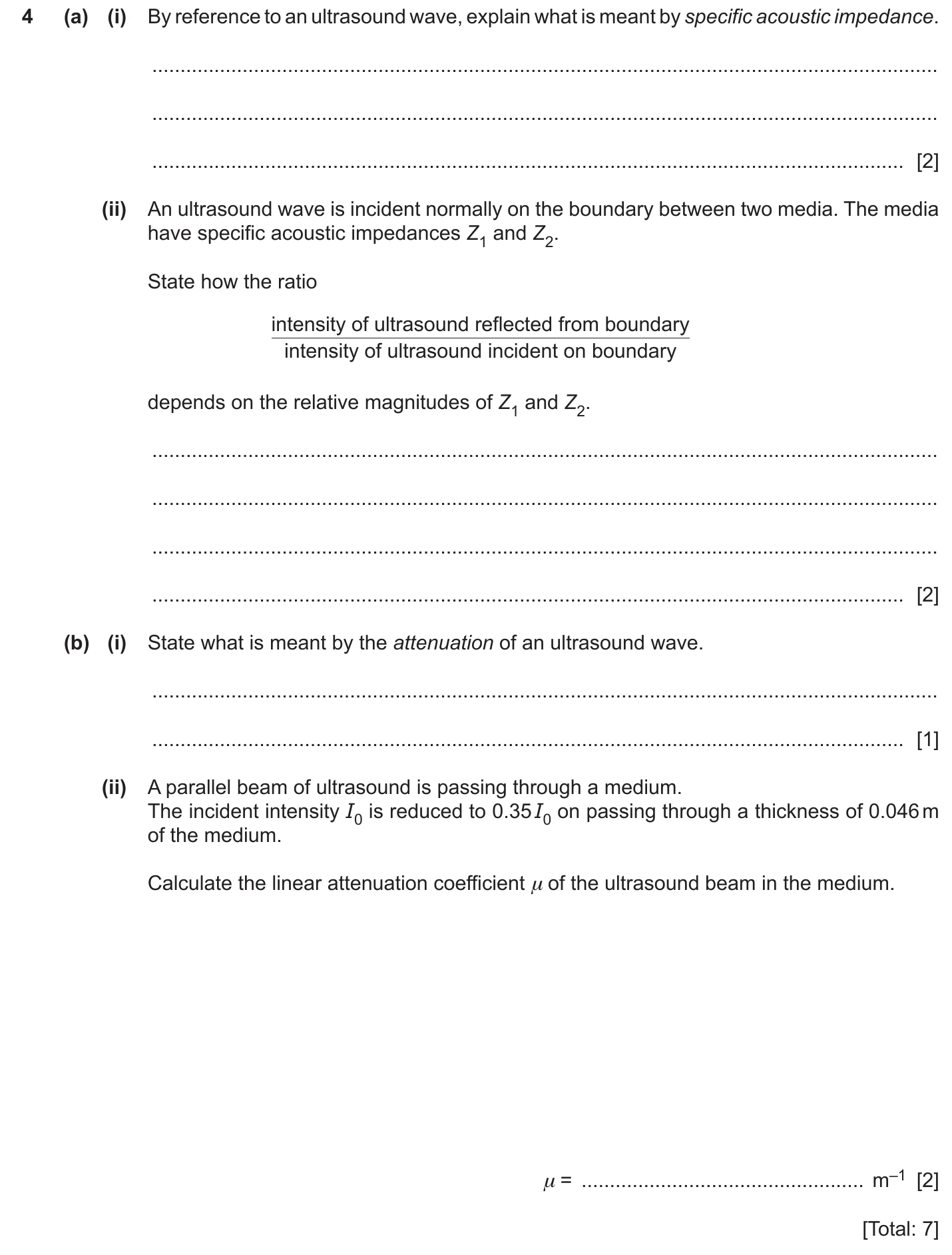 9702/43/M/J/20 question 4