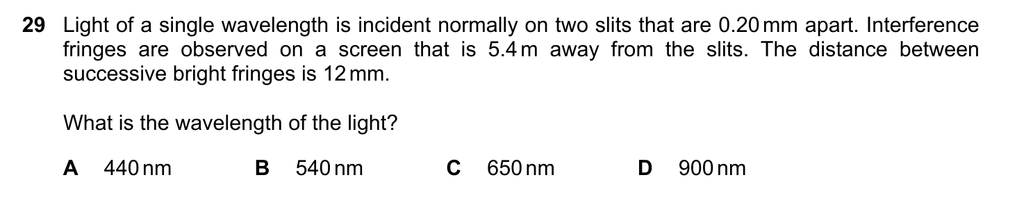 9702/11/M/J/20 question 29