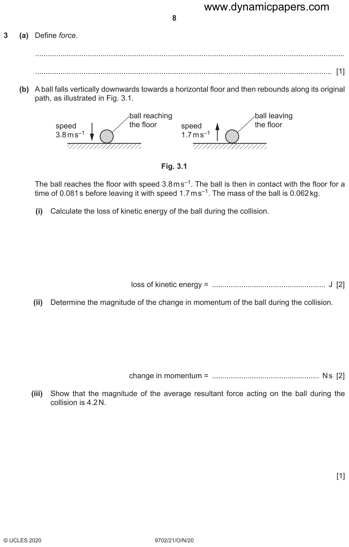 9702/21/O/N/20 question 3