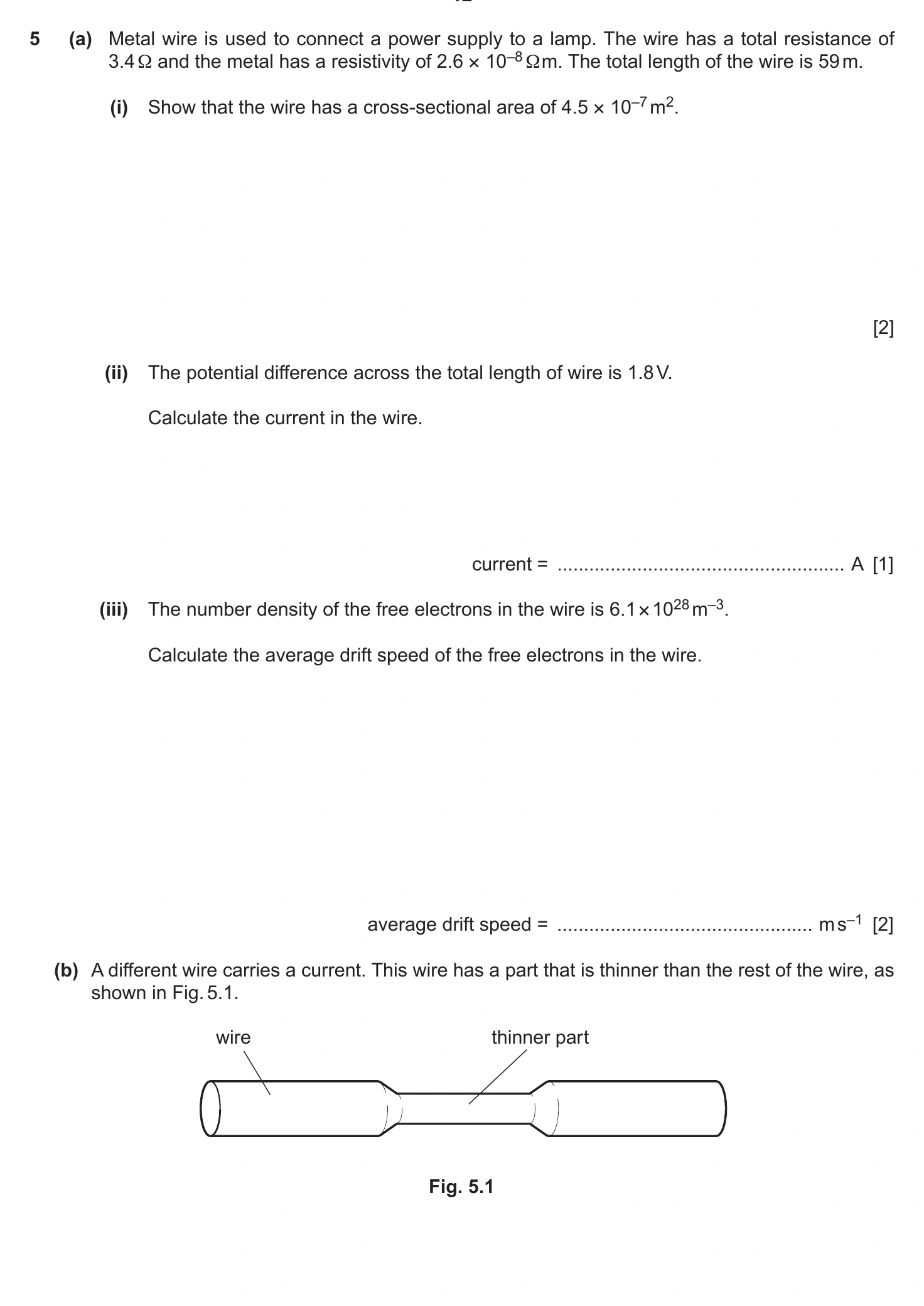 9702/21/M/J/20 question 5