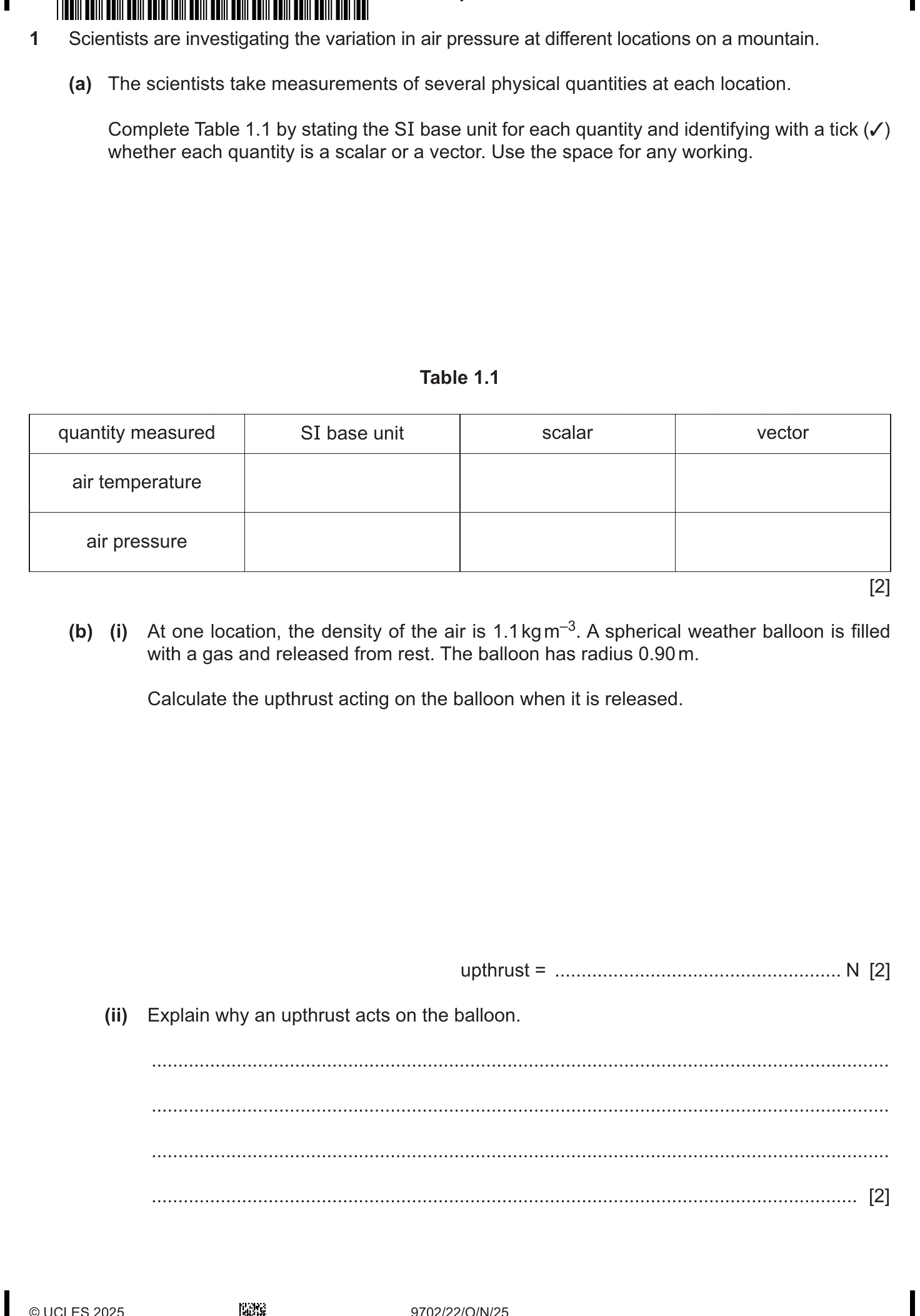 9702/22/O/N/25 question 1