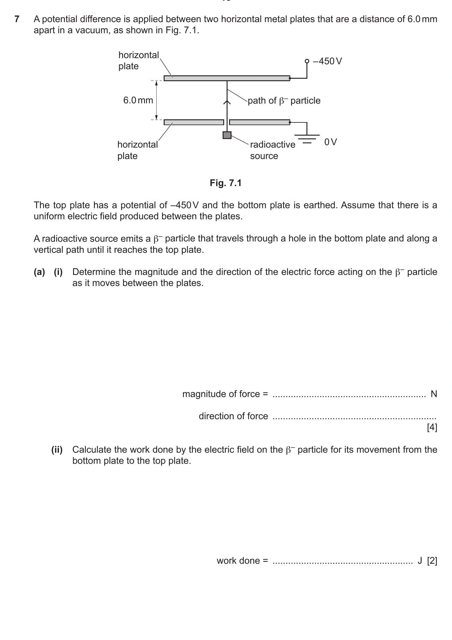 9702/23/M/J/20 question 7