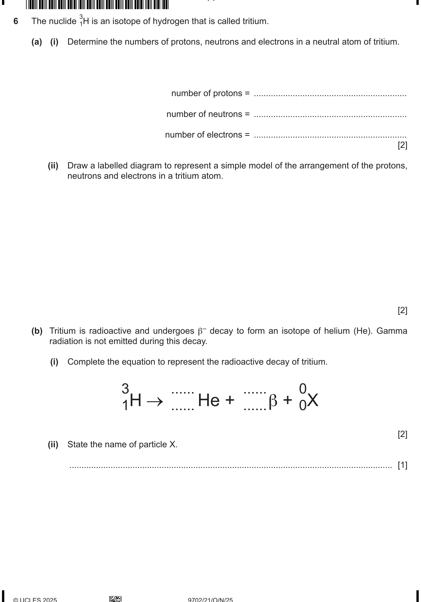 9702/21/O/N/25 question 6