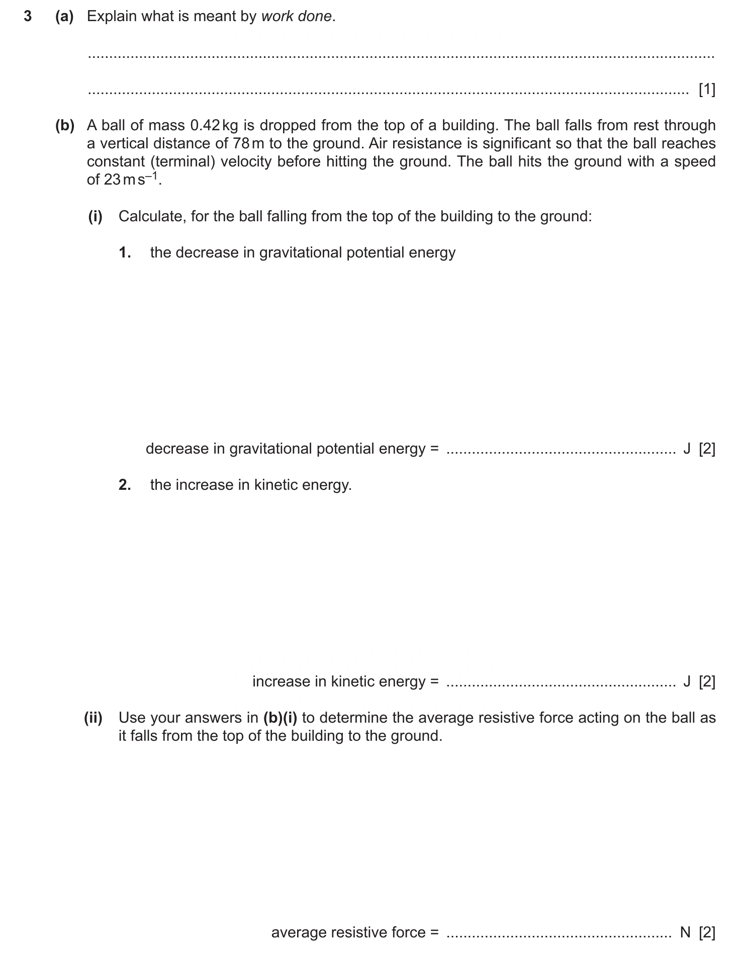 9702/22/M/J/20 question 3