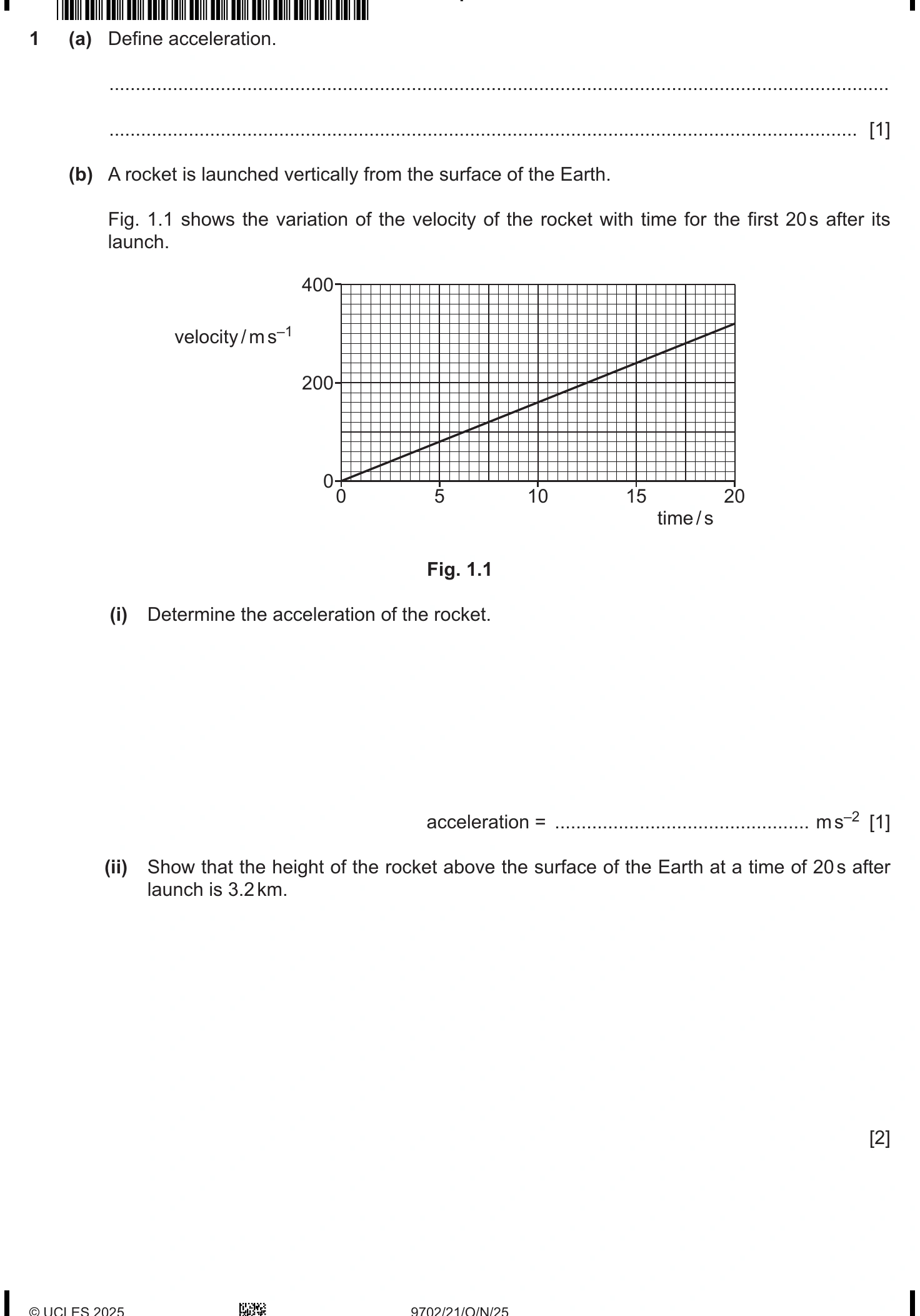 9702/21/O/N/25 question 1